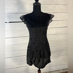 Bombyx M. Moore xs black mini dress